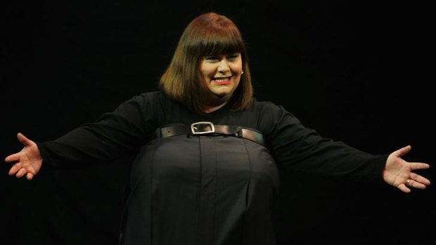 The way she was ... Dawn French.