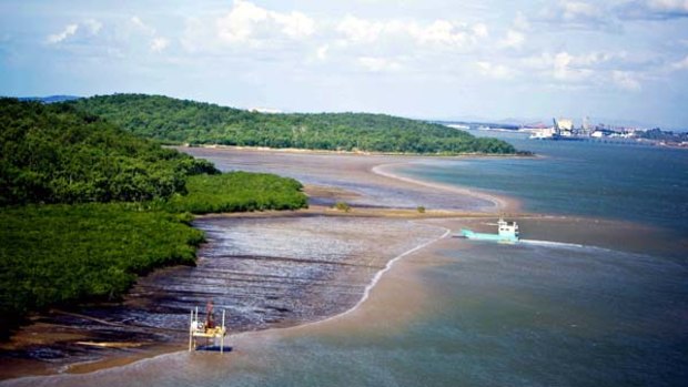 Gladstone's Curtis Island will become the site of a liquified natural gas plant.