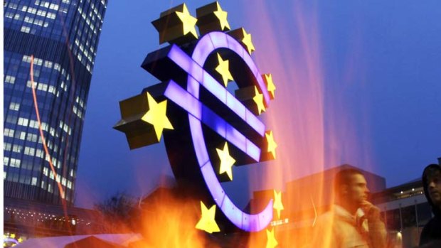 Apocalyptic ... a predicted euro collapse.