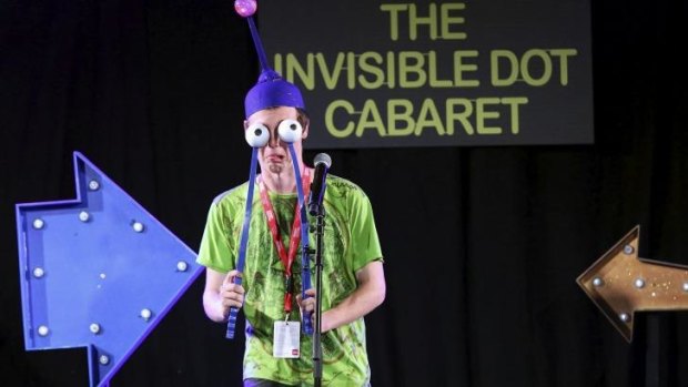 Comedian Sam Campbell, Invisible Dot Cabaret, Sydney Festival 2016 