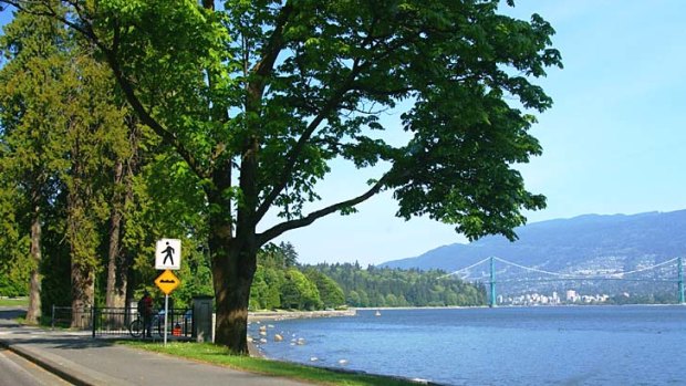 Canada's Stanley Park in Vancouver was voted the number one park in the in the world by travellers.