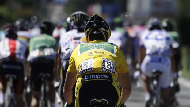 Facing an uphill task ... Thomas Voeckler.