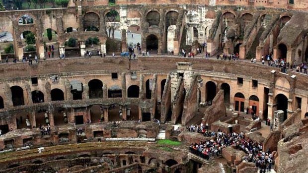 Tourists exploring the Colosseum will now be able to access more areas, such as the underground and upper tiers.