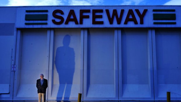 Talking shop: Bill Pratt, who was part of Safeway's introduction to Australia in the 1960s, says it's time to say goodbye to the name.