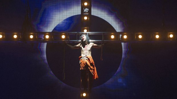 A scene from Jesus Christ Superstar by Andrew Lloyd Webber and Tim Rice.