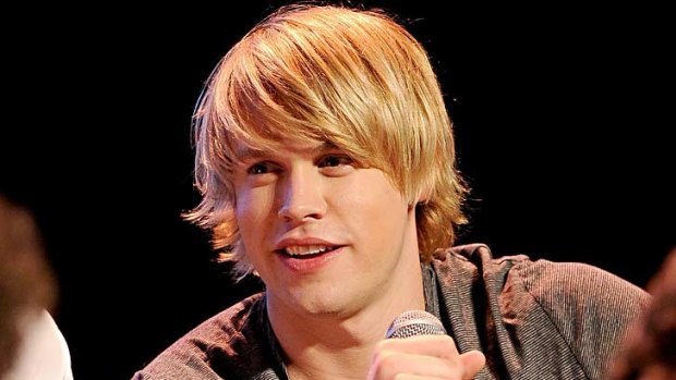 Chord Overstreet plays Sam 'Trouty Mouth' Evans