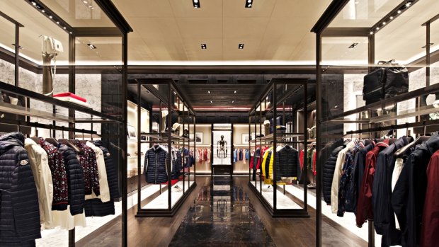 The new Moncler store at Chadstone.