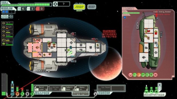 Shields, weapons, life support, and more. There are many things to keep an eye on during a space battle in FTL: Faster Than Light.