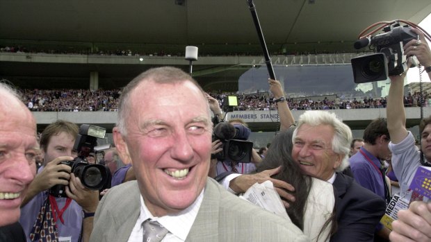 Throughbred owner John Singleton is on his way to Canberra.