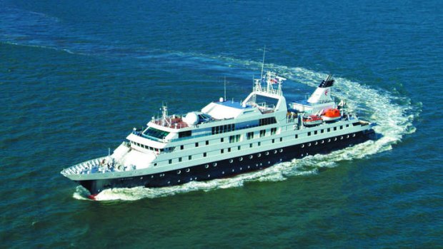 Luxury cruise ship MV Orion.