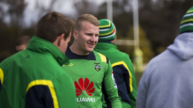 Special case: Canberra Raiders debutant Mitch Barnett.