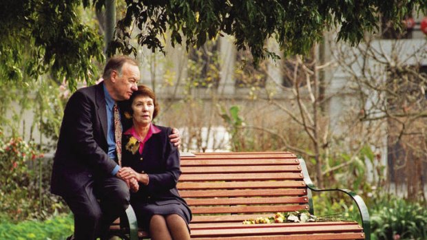 "We are still in a state of shock" … Roger and Joy Membrey, seen here in 1999, still hope for closure after their daughter's disappearance.