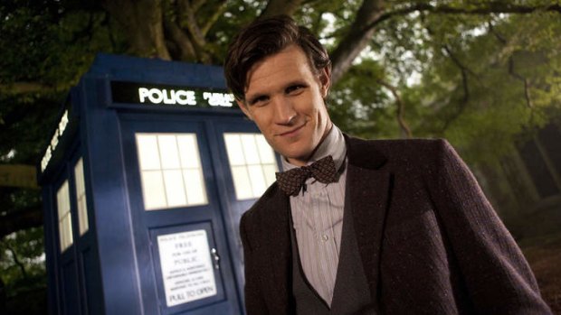 'An honour': Matt Smith as The Doctor.