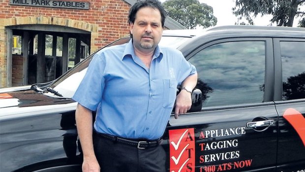 Joe Pingiaro spent $70,000 on an Appliance Tagging Services franchise in 2008.