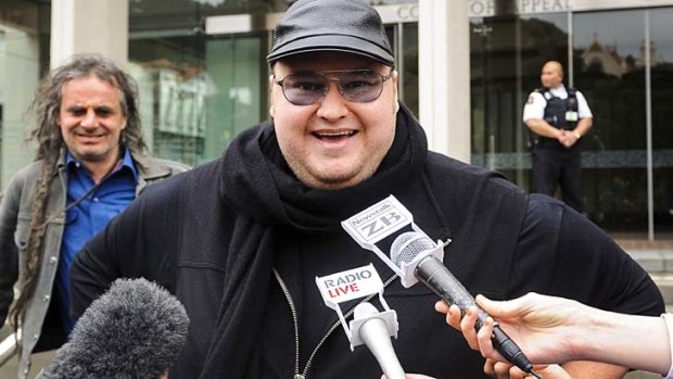 "I'm now a real life James Bond villain" ... Kim Dotcom.