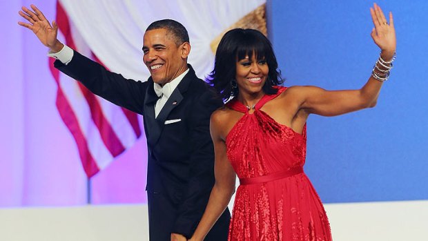 Power couple du jour ... the Obamas.