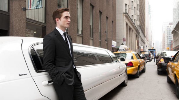 Robert Pattinson as financier Eric Packer in <i>Cosmopolis</i>.