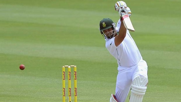 The rock: Proteas all-rounder Jacques Kallis has quit Test cricket, but hopes to play for South Africa in the 2015 World Cup.