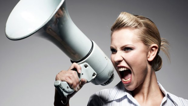 If you need to use a megaphone, maybe re-think the management ambitions.
