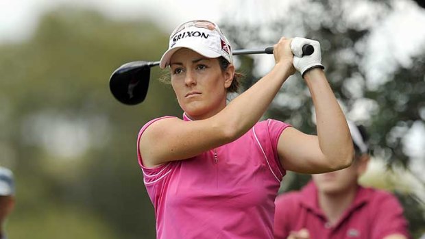 Rebecca Flood leads entering the final day of the Victorian Open.