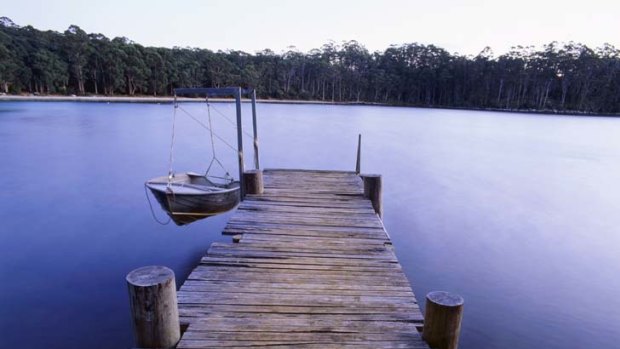 Peace and solitude ... the calm waters of Port Arthur.