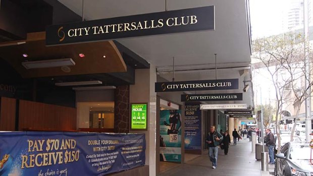 Under investigation over "financial irregularities" ... City Tattersalls Club.