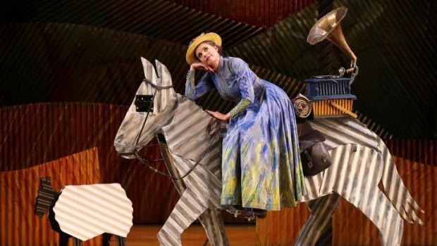 Country style: Soprano Rachelle Durkin, who sings the role of Adina in </em>L'Elisir D'Amore, says she is sure Gaetano Donizetti would approve.