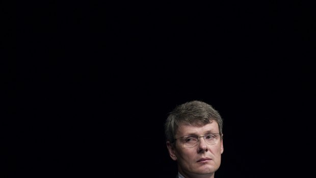 Ousted: Thorsten Heins will step down as chief executive of BlackBerry.