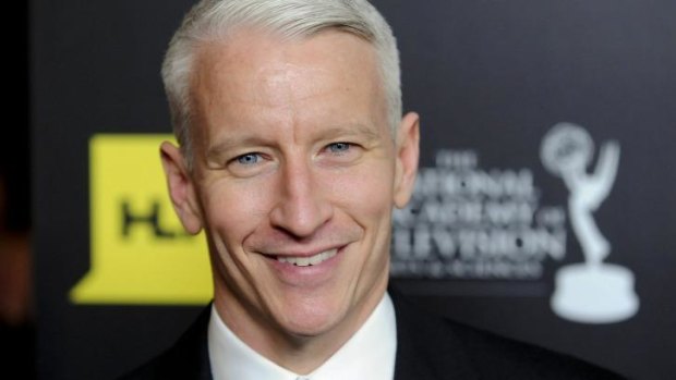 Comic turn: News anchor Anderson Cooper will appear in the Marvel series <em>Black Widow</em>.