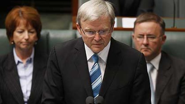 Kevin Rudd ... wants claims settled quickly.
