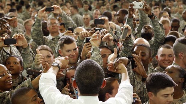 Growing disquiet ... opinion polls show seven out of ten Americans want US troops brought home.