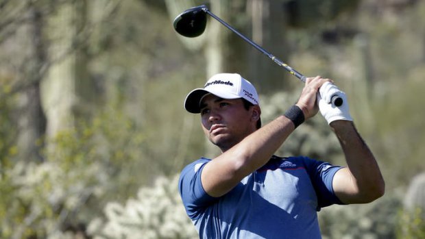 Momentum: Jason Day stormed home in the Match Play Championships in Arizona.