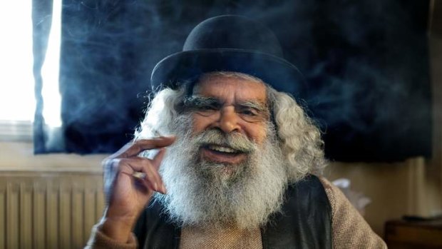 Hot property: Jack Charles continues to challenge and inspire.