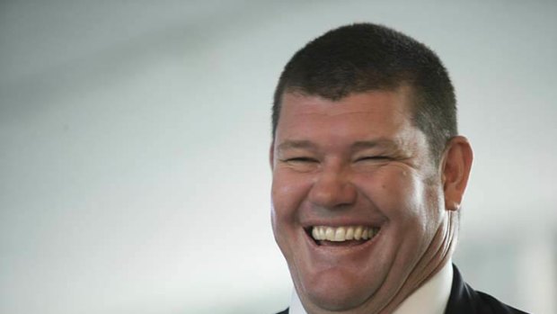 Billionaire James Packer.