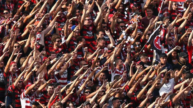 Full house expected: After their recent protest Wanderers fans should be out in force for the derby.