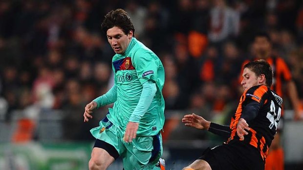 Lionel Messi of Barcelona scored the only goal of the match.