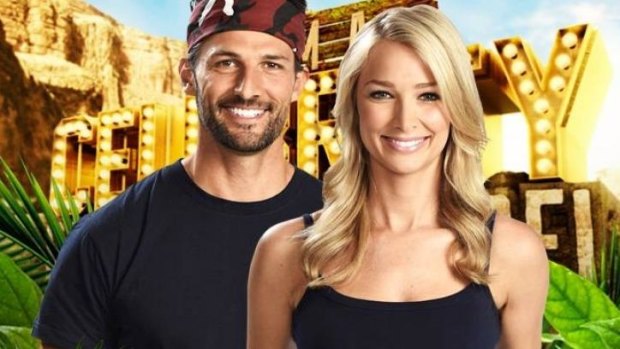 Love is real, people: <i>The Bachelor</i> 2013 Tim Robards and winner Anna Heinrich.