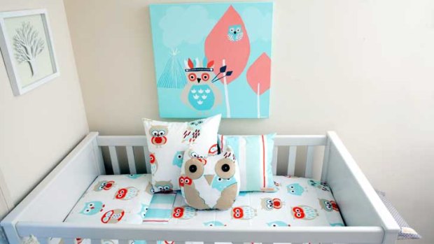 Mum Jessica Blown started her business after becoming frustrated with the lack of choices in nursery linen.