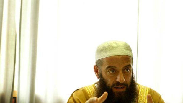 Sheik Zoud at his Lakemba prayer hall.