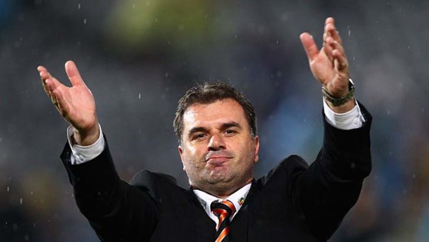 Ange Postecoglou is hoping for another win today.