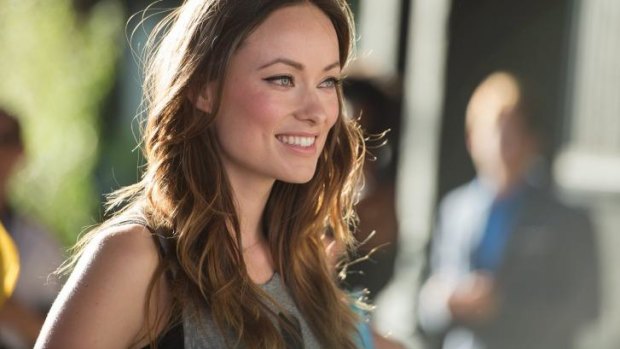 Actress Olivia Wilde takes on the ALS ice bucket challenge a little differently.