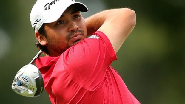 Jason Day has a share of the lead.