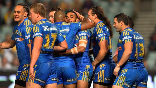 New horizon: Things are looking up for the Parramatta Eels.