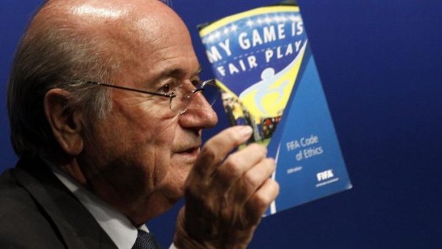 Seeking another term: Current FIFA President Sepp Blatter.