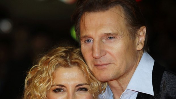 Natasha Richardson and husband Liam Neeson. Richardson, 45, has died following a skiiing accident in Canada.