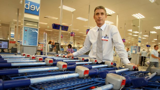 New Walmart US chief Greg Foran during his time as CEO of Big W.