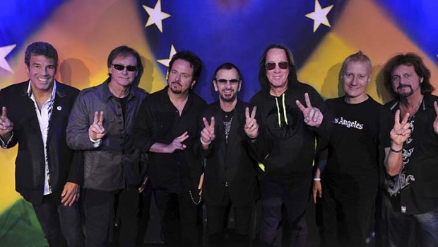 Ringo with his All-Starr Band ... their Australian tour starts in February.