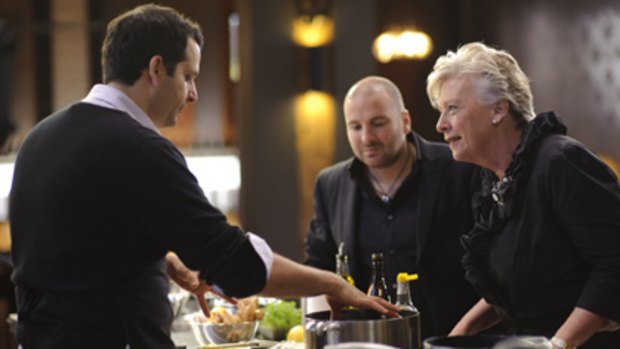 Celebrity guest Maggie Beer checks in on Jimmy.