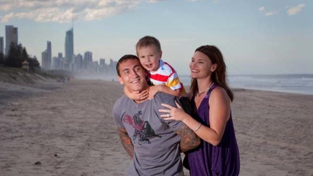 More time now for Mat Rogers, wife Chloe Maxwell and son Max to delve into the Gold Coast's lifestyle.