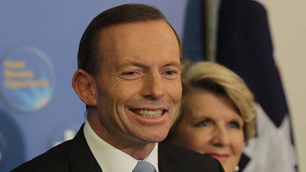 Denial:  Opposition Leader Tony Abbott.